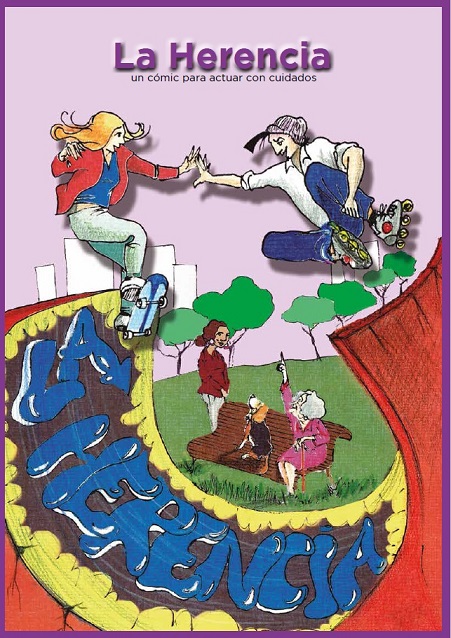 La Herencia. Un cómic para actuar con cuidados