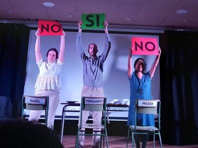 El teatro foro desmonta discursos de odio