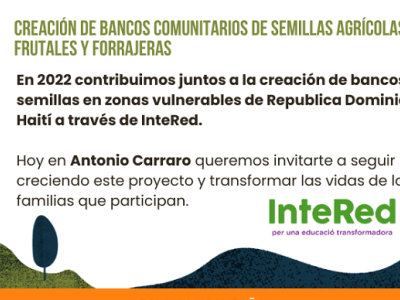 Campaña: Banco de Semillas 2023