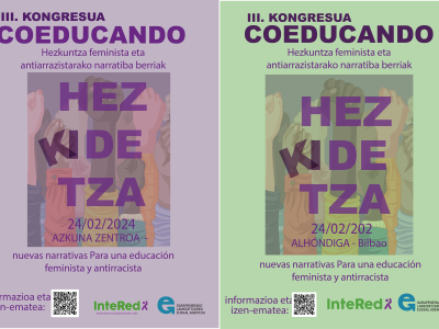 Congreso de Coeducación "Nuevas Narrativas para una educación feminista y antirracista"