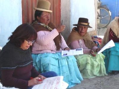 Derecho de las comunidades indígenas originarias campesinas a la soberanía alimentaria.