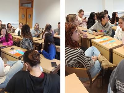 InteRed impulsa en la Universidad de Burgos un taller para futuros pedagogos y pedagogas que promueve la reflexión sobre los contextos globales
