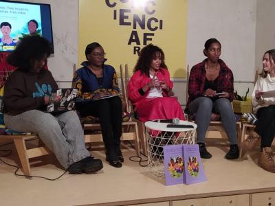 Presentación en Madrid del recurso: Aquí estamos: tres mujeres, tres historias, tres vidas