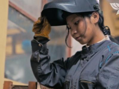 Formación técnica a jóvenes en Bolivia