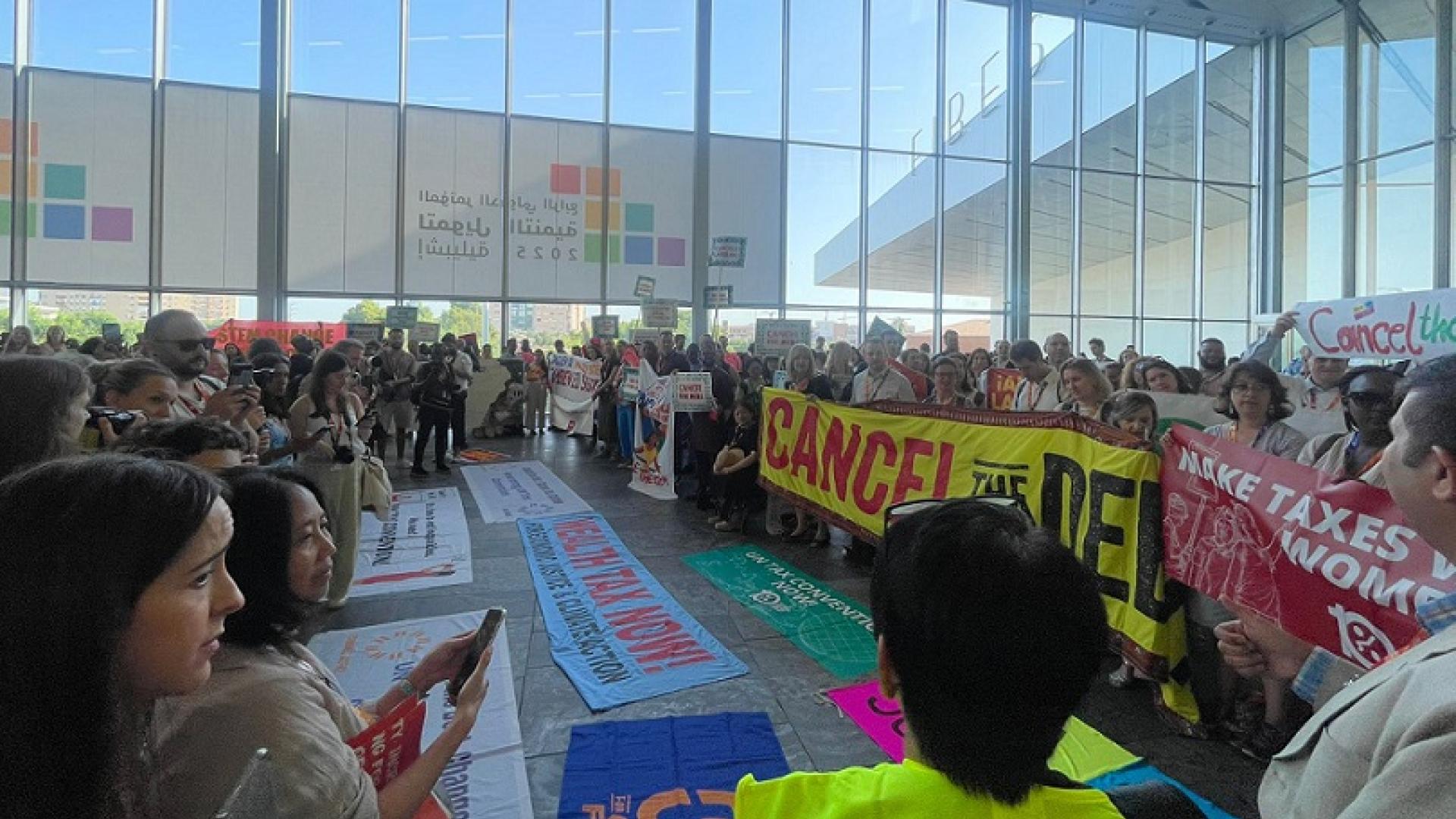 InteRed se ha sumado a las movilizaciones del Foro Social de Sevilla