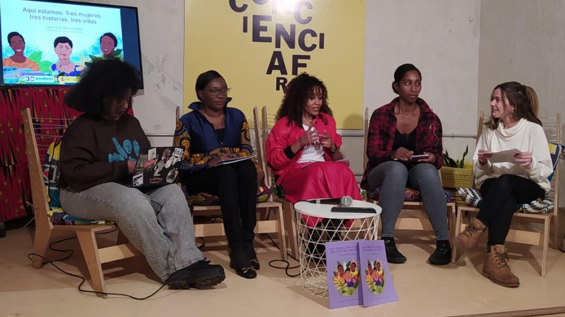 Presentación en Madrid del recurso: Aquí estamos: tres mujeres, tres historias, tres vidas