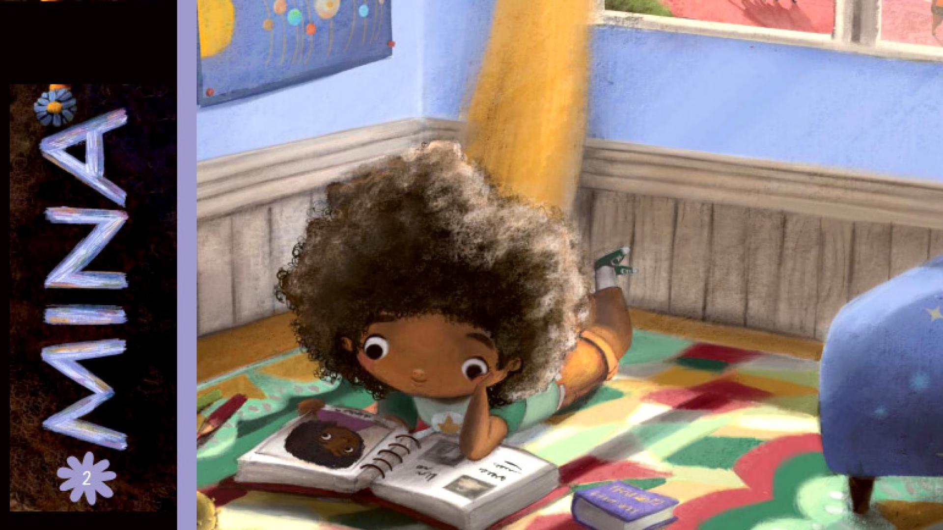 Presentación del cuento infantil: Mina